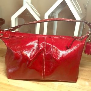 Red Coach Purse